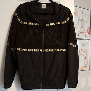 PINK Mesh Windbreaker